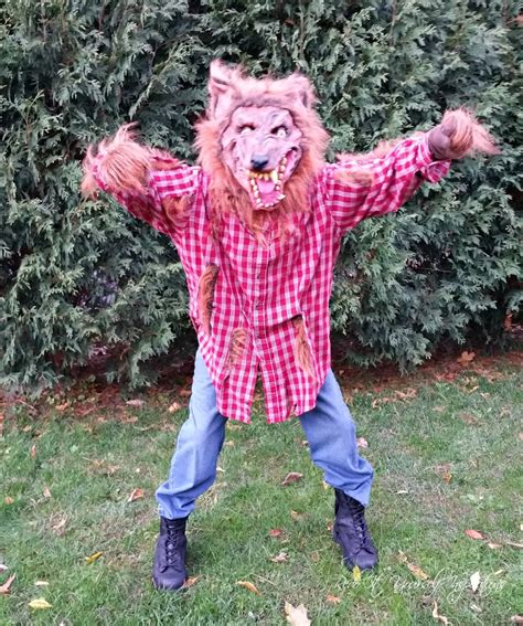 easy werewolf costume